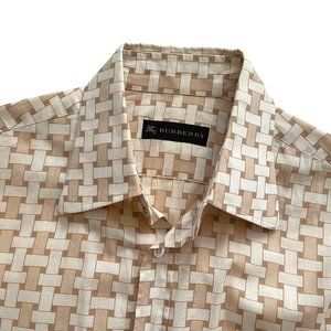 Men's Beige Burberry Shirt